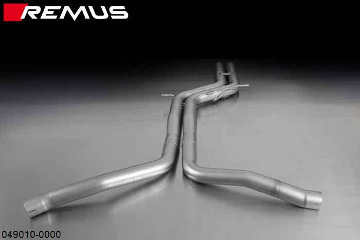 049010 0000, Audi S/RS RS5 Quattro Coupe and Cabrio, type 8T, Year 2010- , 4.2l 331 kW (CFS), Remus RACING tube without homologation, instead of secondary silencer