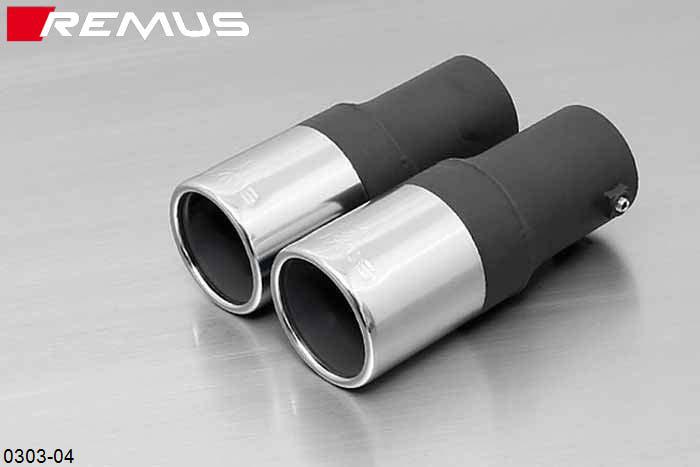 0303 04, Mini One R50, Year 2004- , 1.4l Diesel 55 kW, Remus 2 tail pipes round 76 mm