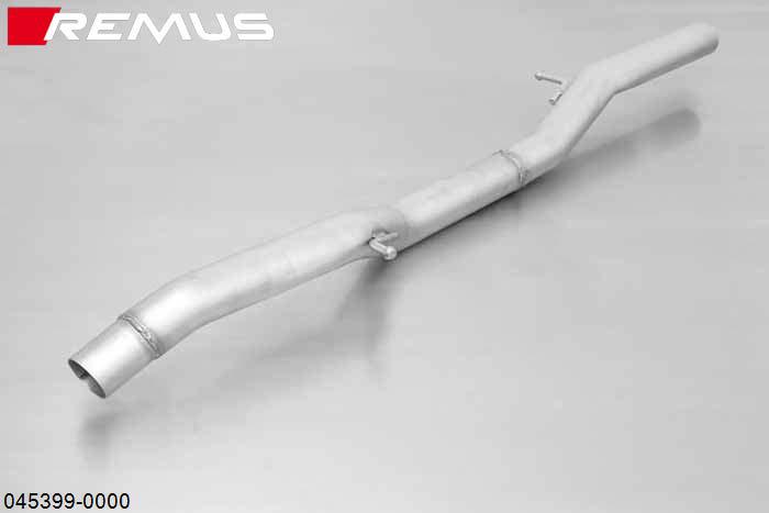 045399 0000, Audi TT Quattro, type 8N, 1999- , 1.8l Turbo 165 kW, 1.8l Turbo 132 kW, Remus RACING tube without homologation, instead of front silencer
