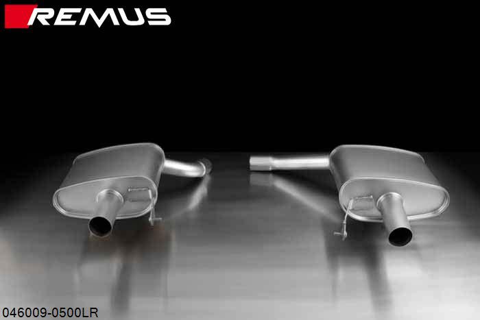 046009 0500LR, Audi Q5, type 8R, Year 2008- , 2.0l TFSI 155 kW (CDN), Remus Sport exhaust left and sport exhaust right (without tail pipes)