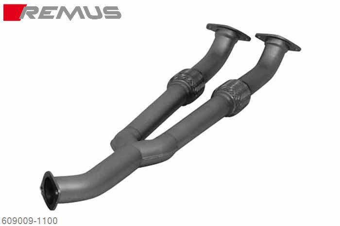 609009 1100, Nissan GT-R, type R35, Year 2009- , 3.8l 357 kW (VR38), Remus Cat. replacement tube, without homologation