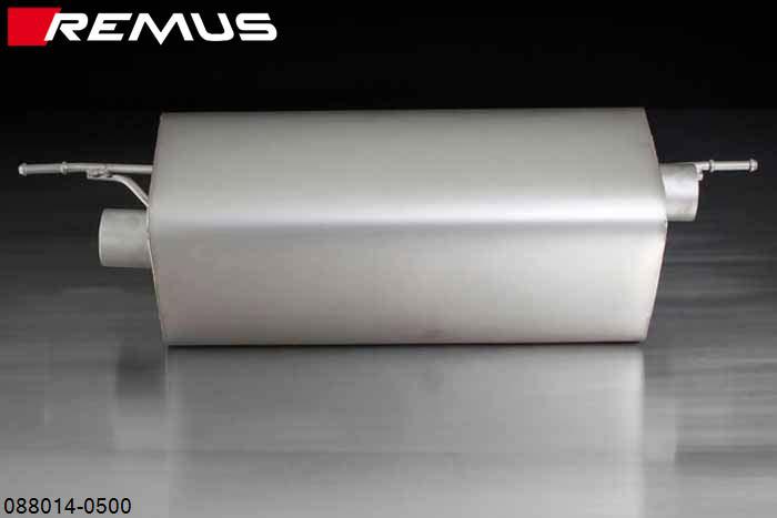 088014 0500, BMW 2 Series M235i F22 Coupe, Year 2014- , M235i 3.0l 240 kW, Remus Sport exhaust centered for L/R system (without tail pipes)Original tube round 80 mm, REMUS tube round 84 mm