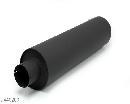 U440200, Demper 200x830, 101,6mm (4 inch), Staal, Simons, Buitendiameter 101,6mm (4 inch), aan een kant opgetrompt naar 101,6mm (4 inch) binnendiameter_image