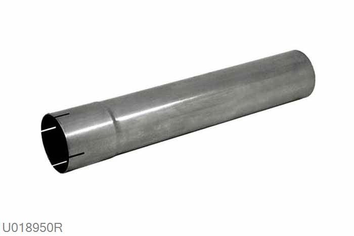 , U018950R, buis, Lengte 500mm, 90mm (3,5 inch), RVS, Simons, Buitendiameter 90mm (3,5 inch), aan een kant opgetrompt naar 90mm (3,5 inch) binnendiameter