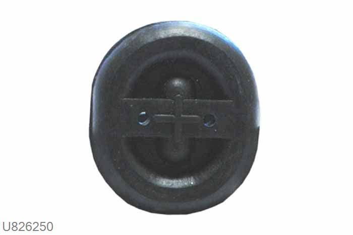 U826250, ophangrubber, 76mm (3 inch), Simons, 76mm (3 inch) binnendiameter, klem verbinding (wordt geleverd zonder klem)