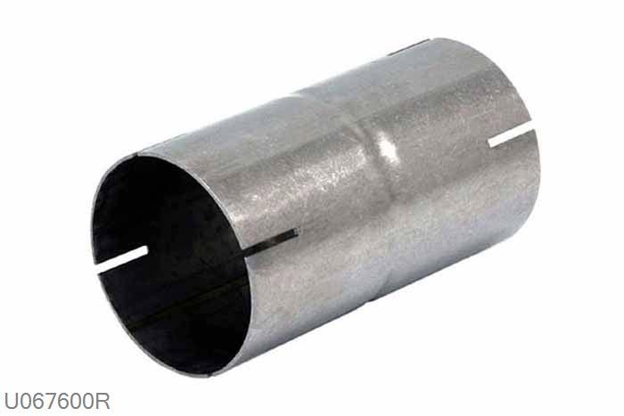 U067600R, verloopbus, Lengte 190mm, 76mm (3 inch), RVS, Simons, 76mm (3 inch) binnendiameter, klem verbinding (wordt geleverd zonder klem)