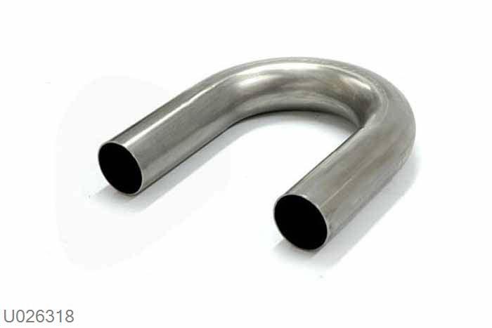 U026318, 180 graden bocht, 63,5mm (2,5 inch), Staal, Universeel, Simons, Buitendiameter 63,5mm (2,5 inch), aan een kant opgetrompt naar 63,5mm (2,5 inch) binnendiameter