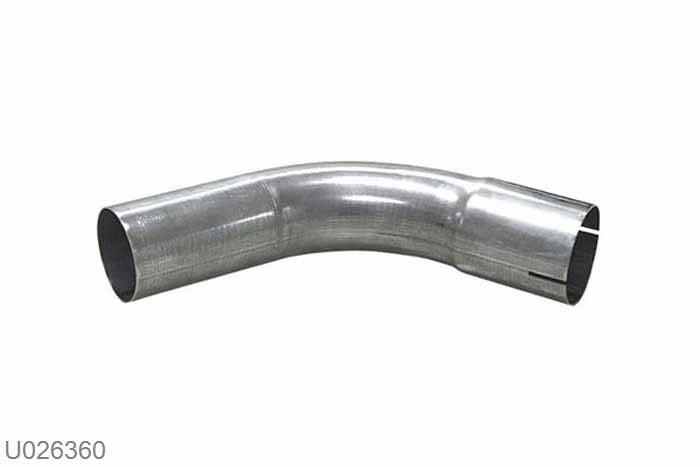 U026360, 60 graden bocht, 63,5mm (2,5 inch), Staal, Universeel, Simons, Buitendiameter 63,5mm (2,5 inch), aan een kant opgetrompt naar 63,5mm (2,5 inch) binnendiameter