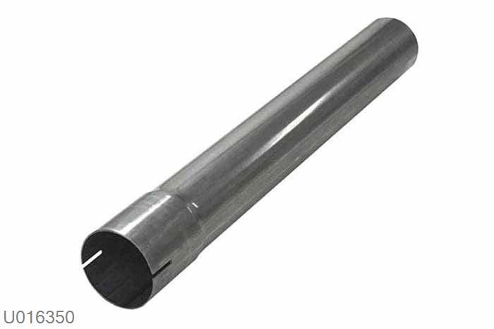 U016350, buis, Lengte 500mm, 63,5mm (2,5 inch), Staal, Universeel, Simons, Buitendiameter 63,5mm (2,5 inch), aan een kant opgetrompt naar 63,5mm (2,5 inch) binnendiameter