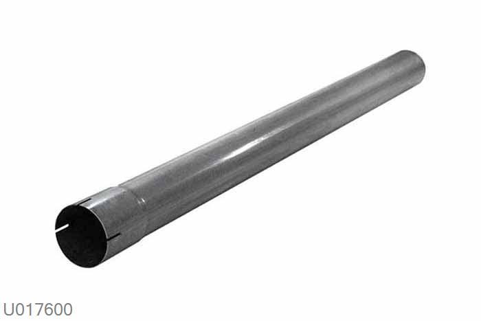 U017600, buis, Lengte 1000mm, 76mm (3 inch), Staal, Simons, Universeel, Buitendiameter 76mm (3 inch), aan een kant opgetrompt naar 76mm (3 inch) binnendiameter
