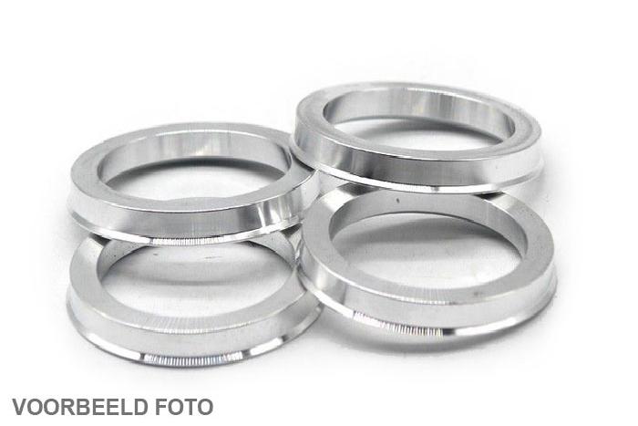 Centreerring Aluminium, 72.6mm-> 70.6mm, Buitendiameter 72,6mm, Binnendiameter 70.6mm, Prijs per stuk