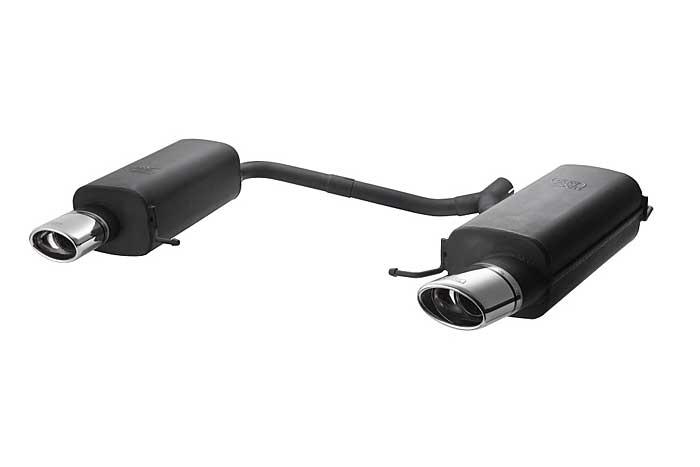 Ulter Sport, Einddemper L+R, Staal, Enkel Ovaal 120x80mm, Mazda, MAZDA 6 facelifting, 1.8 88kW, 2.0 108kW, 2.0TD 89/105kW, 2.5 125kW, 2007-, SEDAN. HATCHBACK, Past op originele middendemper/katalysator