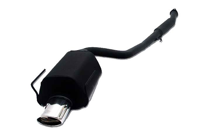 Ulter Sport, Einddemper, Staal, Enkel Ovaal 120x80mm, BMW, E36, 318is 103kW, 90-97, SEDAN.TOURING.CABRIO.COUPE, Past op originele middendemper/katalysator
