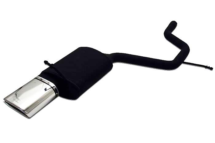 Ulter Sport, Einddemper, Staal, Enkel plat ovaal 145x75mm, Ford, MONDEO, 1.8i 16V 81/92kW, 2.0i 16V 107kW, 10/00-06  SEDAN. HATCHBACK, Past op originele middendemper/katalysator