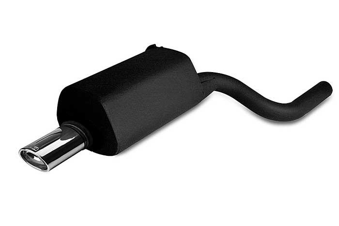 Ulter Sport, Einddemper, Staal, Enkel Ovaal 120x80mm, BMW, E39, 520 100/110kW, 523 120/125kW, 528 142kW, 525 TDS 105kW, 97-   SEDAN.TOURING, Past op originele middendemper/katalysator