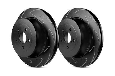 Diameter 238mm, Honda Civic Coupe, 1.6 (EJ8) 1996-2001, EBC BSD high carbon steel remschijven achteras, Voor modellen met Akebono remklauwen aan de achteras, Massieve remschijf