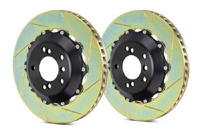 Brembo Big Brake Kit, 380x34mm 2-Piece rotor Slotted, Brembo N/A Caliper, Audi S/RS, RS4 Front (B7), 2006-2008