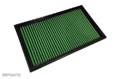 GRP554733, Green vervangingsluchtfilter paneel, Audi, 90, 2.3 20V  and Quattro, 1990-1991