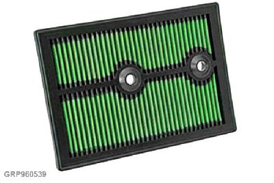 GRP960539, Green vervangingsluchtfilter paneel, Audi, A1 (8X), 1.4 TFSI, 125 pk, 11/2014-