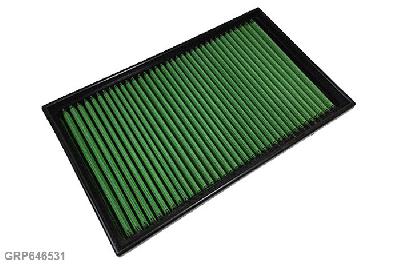 GRP646531, Green vervangingsluchtfilter paneel, Audi, A3 (8L1), 1.9 TDI, 100 pk, 2000-2003