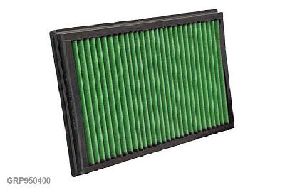 GRP950400, Green vervangingsluchtfilter paneel, Audi, TT (8J9/8J9), 3.2 V6 (avec ou sans climatisation), 250 pk, 09/2006-