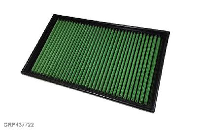 GRP437722, Green vervangingsluchtfilter paneel, Lancia, Delta, 1.8 GT, 131 pk, 1996-
