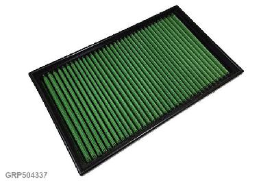 GRP504337, Green vervangingsluchtfilter paneel, Seat, Cordoba 1, 1.8 i  GLX, 90 pk, 1994-1999