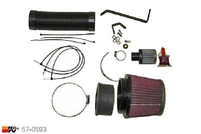 57-0593, K&N 57i Kit, Audi A4, 1.8, 150/163PK, 2001-2006, Turbo