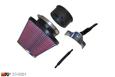 57-0551, K&N 57i Kit, Audi A4, 2.5, 155/163/180PK, 10/2001-2004, TDi
