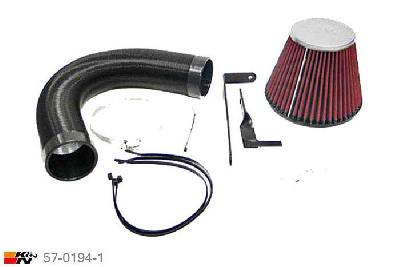 57-0194-1, K&N 57i Kit, BMW 525i, 2.5, 192PK, 1990-9/1995, E34 24V DOHC