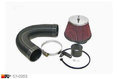 57-0203, K&N 57i Kit, Fiat Cinquecento, 0.9, 1992-1998, alle modellen 40 pk