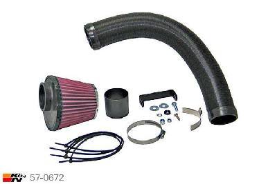 57-0672, K&N 57i Kit, Mitsubishi Colt, 1.5, 110PK, 6/2004-2008, 16V niet Turbo