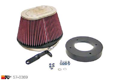 57-0369, K&N 57i Kit, Nissan 200SX, 2.0, 200PK, 10/1996-2000, S14 Turbo/kat./16V