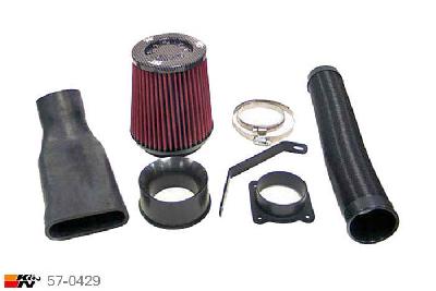 57-0429, K&N 57i Kit, Nissan Almera, 1.8, 111PK, 2000-2006, zonder temp.sensor
