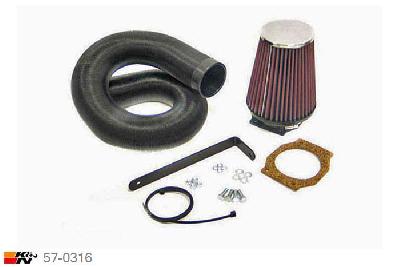 57-0316, K&N 57i Kit, Nissan Almera, 2.0, 75/143PK, 1995-2000, Diesel/GTi CD20/SR20DE