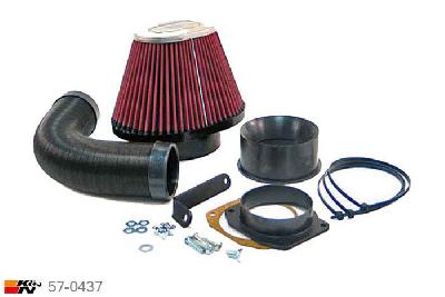 57-0437, K&N 57i Kit, VW Golf IV, 2.0, 115PK, 1998-2000, 115 pk Hitachi