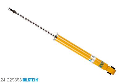 24-229883, Bilstein B6  Sport Schokdemper achteras, Audi A3 Sportback (8VA), 1.4 TFSI,  1.6 TDI,  1.8 TFSI,  2.0 TDI, 09/2012-, mark: G03, G04, G05, mark: G06, G07, 0N1, rigid axle / Front axle strutdiameter 55 mm, Standaard lengte, geschikt voor gebruik met verlagingsveren tot -40mm
