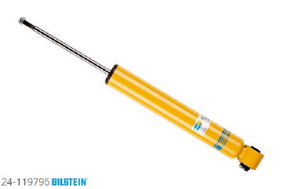 24-119795, Bilstein B6  Sport Schokdemper achteras, Audi A4 Avant (8ED), "1.6,  1.8 T,  1.8 T quattro,  1.9 TDI,  2.0,2.0 FSi,  2.0 TDI,  2.0 TDI 16V,2.0 TDI quattro,  2.0 TFSI,2.0 TFSI quattro,  2.5 TDI,  2.7 TDi,  3.0,3.0 quattro,  3.0 TDI quattro,  3.2 FSI,3.2 FSI quattro", 11/2004-06/2008, Standaard lengte, geschikt voor gebruik met verlagingsveren tot -40mm