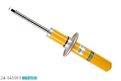 24-145961, Bilstein B6  Sport Schokdemper vooras, Audi Q5 (8R), "2.0 TDI,  2.0 TDI FWD,  2.0 TDI quattro,2.0 TFSI,  2.0 TFSI hybrid,2.0 TFSI quattro,  3.0 TDI,3.0 TDI quattro,  3.0 TFSI quattro,3.2 FSI", 11/2008-, without electronic suspension control, Standaard lengte, geschikt voor gebruik met verlagingsveren tot -40mm
