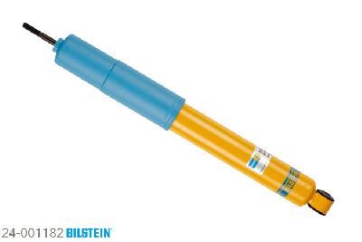 24-001182, Bilstein B6  Sport Schokdemper achteras, BMW 02 Convertible (E10), 1600-2,  2002, 12/1967-07/1975, mark: Club Sport, Standaard lengte, geschikt voor gebruik met verlagingsveren tot -40mm