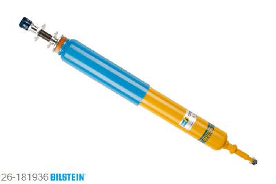 26-181936, Bilstein B6  adjustable10 Schokdemper achteras, BMW 1 Coupe (E82), 118d,  120d,  120i,  123d,  125i,  135i, 10/2007-, with standard chassis, Standaard lengte, geschikt voor gebruik met verlagingsveren tot -40mm