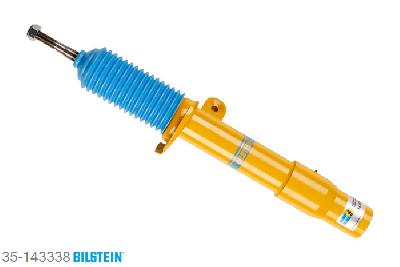 35-143338, Bilstein B6  Sport Schokdemper vooras rechts, BMW 1 Coupe (E82), 3.0 M, 04/2011-06/2012, without electronic suspension control, without EDC, Standaard lengte, geschikt voor gebruik met verlagingsveren tot -40mm