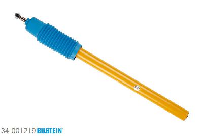 34-001219, Bilstein B6  Sport Schokdemper vooras, BMW 3 (E21), "315,  316,  318,  318 i,  320,  320 i,  320/6,323 i", 01/1978-03/1984, Front axle strutdiameter 45 mm, Standaard lengte, geschikt voor gebruik met verlagingsveren tot -40mm