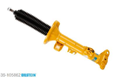35-105862, Bilstein B6  Sport Schokdemper vooras rechts, BMW 3 (E36), M3 3.0,  M3 3.2, 08/1994-02/1998, Country Vers. Shorten by, Standaard lengte, geschikt voor gebruik met verlagingsveren tot -40mm