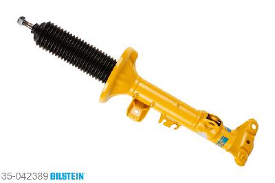 35-042389, Bilstein B6  Sport Schokdemper vooras rechts, BMW 3 (E36), M3 3.0,  M3 3.2, 08/1994-02/1998, with standard chassis, Standaard lengte, geschikt voor gebruik met verlagingsveren tot -40mm