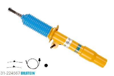 31-224567, Bilstein B6  Damptronic Schokdemper vooras rechts, BMW 3 Convertible (E93), M3, 03/2007-, with electronic suspension control, with EDC, Standaard lengte, geschikt voor gebruik met verlagingsveren tot -40mm