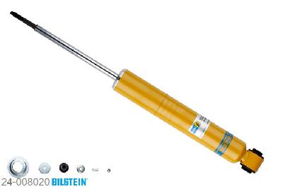 24-008020, Bilstein B6  Sport Schokdemper achteras, BMW 6 (E24), 633 CSi, 04/1976-08/1984, CH.Nr.: 4376794 ->, with standard chassis, Standaard lengte, geschikt voor gebruik met verlagingsveren tot -40mm