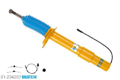 31-234207, Bilstein B6  Damptronic Schokdemper vooras, BMW 6 Convertible (E64), M6, 07/2006-, with electronic suspension control, with EDC, Standaard lengte, geschikt voor gebruik met verlagingsveren tot -40mm