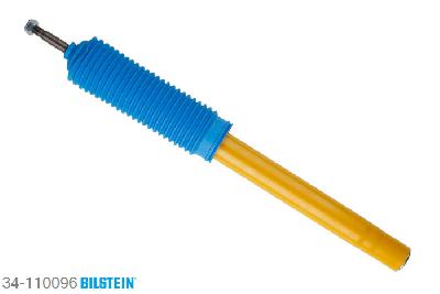 34-110096, Bilstein B6  Sport Schokdemper vooras, BMW 8 (E31), 850 i,Ci, 04/1990-10/1994, disconect EDC, Only in connection with 31 33 1 139 436, Standaard lengte, geschikt voor gebruik met verlagingsveren tot -40mm
