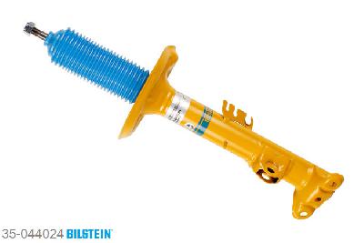 35-044024, Bilstein B6  Sport Schokdemper vooras links, BMW Z3, 1.8,  1.9,  2.0,  2.2,  2.8,  3.0, 10/1995-01/2003, mono-tube, Standaard lengte, geschikt voor gebruik met verlagingsveren tot -40mm